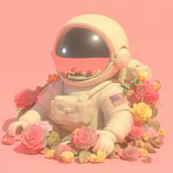 an example of an 3D style image generated in MidJourney using the prompt with the --sref 3135084708, ranked 29th among the user favorites on this website.