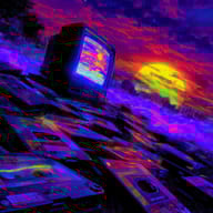 an example of an Pixel style image generated in MidJourney using the prompt with the --sref 3154618552, ranked 29th among the user favorites on this website.