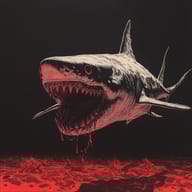 an example of an image generated in MidJourney using the prompt with the --sref 3173516249, ranked 5th among the user favorites on this website.