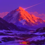 an example of an image generated in MidJourney using the prompt with the --sref 3179391764, ranked 16th among the user favorites on this website.