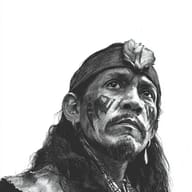 an example of an Black style image generated in MidJourney using the prompt with the --sref 331655558, ranked 3th among the user favorites on this website.