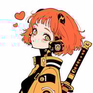 an example of an Anime style image generated in MidJourney using the prompt with the --sref 34057757, ranked 5th among the user favorites on this website.