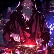 an example of an Sci-fi style image generated in MidJourney using the prompt with the --sref 3410433202, ranked 21th among the user favorites on this website.