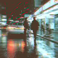 an example of an Cyberpunk style image generated in MidJourney using the prompt with the --sref 3415569811, ranked 8th among the user favorites on this website.