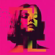 an example of an image generated in MidJourney using the prompt with the --sref 3436952802, ranked 20th among the user favorites on this website.