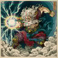 an example of an Dark fantasy style image generated in MidJourney using the prompt with the --sref 3498712677, ranked 12th among the user favorites on this website.
