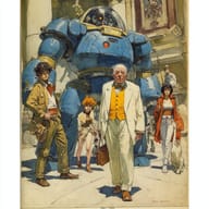 an example of an Manga art style image generated in MidJourney using the prompt with the --sref 3517605589, ranked 14th among the user favorites on this website.