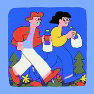 an example of an image generated in MidJourney using the prompt with the --sref 3649882589, ranked 7th among the user favorites on this website.