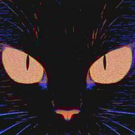 an example of an image generated in MidJourney using the prompt with the --sref 3664304104, ranked 5th among the user favorites on this website.