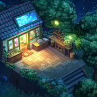 an example of an image generated in MidJourney using the prompt with the --sref 3721034756, ranked 3th among the user favorites on this website.