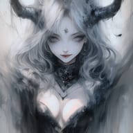 an example of an Ink and watercolor style image generated in MidJourney using the prompt with the --sref 3749647091, ranked 21th among the user favorites on this website.