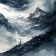 an example of an Ink and watercolor style image generated in MidJourney using the prompt with the --sref 3749647091, ranked 21th among the user favorites on this website.