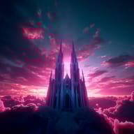 an example of an image generated in MidJourney using the prompt with the --sref 3752849068, ranked 9th among the user favorites on this website.