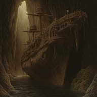 an example of an image generated in MidJourney using the prompt with the --sref 3804345086, ranked 9th among the user favorites on this website.