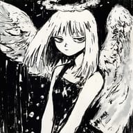 an example of an image generated in MidJourney using the prompt with the --sref 3892216091, ranked 19th among the user favorites on this website.