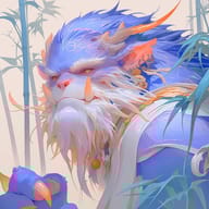 an example of an image generated in MidJourney using the prompt with the --sref 3897447509, ranked 19th among the user favorites on this website.