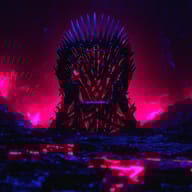an example of an Purple style image generated in MidJourney using the prompt with the --sref 3905903484, ranked 10th among the user favorites on this website.