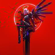 an example of an image generated in MidJourney using the prompt with the --sref 3918972653, ranked 6th among the user favorites on this website.