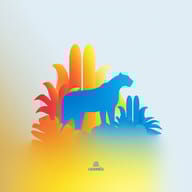an example of an Poster design style image generated in MidJourney using the prompt with the --sref 3938908058, ranked 30th among the user favorites on this website.