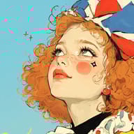 an example of an image generated in MidJourney using the prompt with the --sref 394482118, ranked 8th among the user favorites on this website.