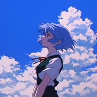 an example of an image generated in MidJourney using the prompt with the --sref 3986738193, ranked 6th among the user favorites on this website.