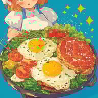an example of an image generated in MidJourney using the prompt with the --sref 4045456694, ranked 7th among the user favorites on this website.