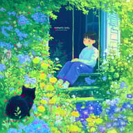 an example of an image generated in MidJourney using the prompt with the --sref 4045456694, ranked 7th among the user favorites on this website.