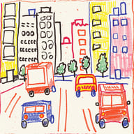 an example of an image generated in MidJourney using the prompt with the --sref 4059834270, ranked 12th among the user favorites on this website.