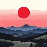 an example of an Red style image generated in MidJourney using the prompt with the --sref 4090595265, ranked 20th among the user favorites on this website.