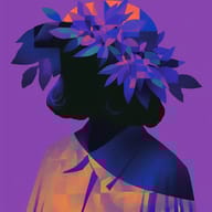 an example of an image generated in MidJourney using the prompt with the --sref 4114158294, ranked 18th among the user favorites on this website.