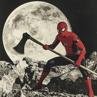 an example of an Dark fantasy style image generated in MidJourney using the prompt with the --sref 4117074924, ranked 23th among the user favorites on this website.