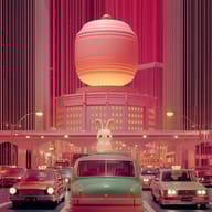 an example of an image generated in MidJourney using the prompt with the --sref 4160600070, ranked 20th among the user favorites on this website.