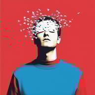 an example of an Red style image generated in MidJourney using the prompt with the --sref 4248876758, ranked 22th among the user favorites on this website.