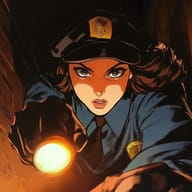 an example of an Anime style image generated in MidJourney using the prompt with the --sref 670552532, ranked 9th among the user favorites on this website.
