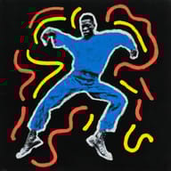 an example of an image generated in MidJourney using the prompt with the --sref 754889447, ranked 15th among the user favorites on this website.