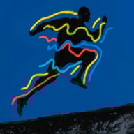 an example of an image generated in MidJourney using the prompt with the --sref 754889447, ranked 15th among the user favorites on this website.