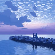 an example of an Anime style image generated in MidJourney using the prompt with the --sref 783, ranked 21th among the user favorites on this website.