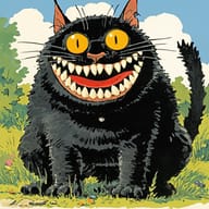 an example of an Line art style image generated in MidJourney using the prompt with the --sref 821961689, ranked 14th among the user favorites on this website.