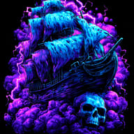 an example of an Purple style image generated in MidJourney using the prompt with the --sref 941361311, ranked 16th among the user favorites on this website.