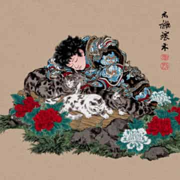 Example of an image generated in MidJourney